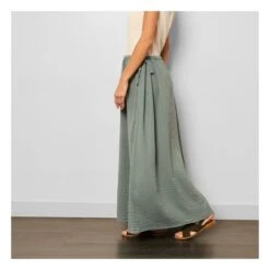 Ava Long Skirt - Girl And Woman Collection | Ice Blue S032 -American Vintage Shop ava long skirt girl and woman collection 1 2