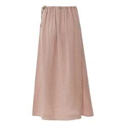 Ava Long Skirt - Woman Collection | Dusty Pink S007 -American Vintage Shop ava long skirt woman collection 1 5