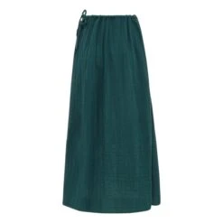 Ava Maxi Skirt - Women's Collection | Teal Blue S022 -American Vintage Shop ava maxi skirt women s collection 4