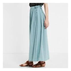 Ava Maxi Skirt - Women's Collection | Sweet Blue S046 -American Vintage Shop ava maxi skirt women s collection 8
