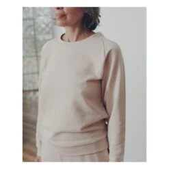 Basic Jumper | Nude Beige -American Vintage Shop basic jumper 2