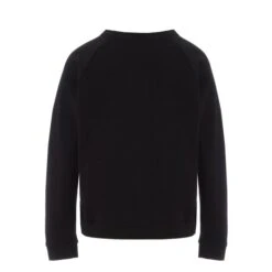 Basic Sweatshirt | Black -American Vintage Shop basic sweatshirt 5