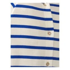 Bellerose Maow Stripe T-shirt - Women's Collection | Blue -American Vintage Shop maow stripe t shirt women s collection 1 6