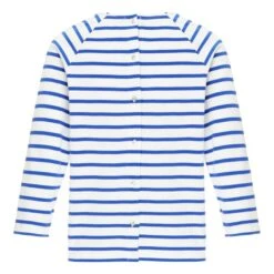 Bellerose Maow Stripe T-shirt - Women's Collection | Blue -American Vintage Shop maow stripe t shirt women s collection 1 8
