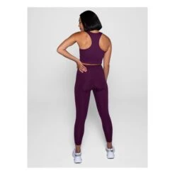 Girlfriend Collective Paloma Sports Bra | Plum -American Vintage Shop paloma sports bra 3