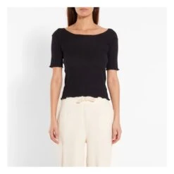 Pama Organic Cotton T-shirt | Black -American Vintage Shop pama organic cotton t shirt 2