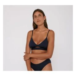 Tencel Lite Bra | Navy Blue -American Vintage Shop tencel lite bra 6