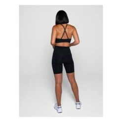 Girlfriend Collective Topanga Sports Bra | Black -American Vintage Shop topanga sports bra 5