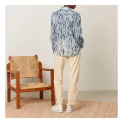 Hartford Printed Heart Shirt | Blue -American Vintage Shop unnamed file 1006