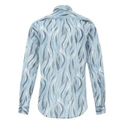 Hartford Printed Heart Shirt | Blue -American Vintage Shop unnamed file 1007