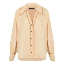 Celena Linen Shirt | Sand