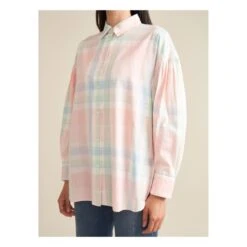 Bellerose Fastoo Check Shirt - Women’s Collection | Pink -American Vintage Shop unnamed file 1032