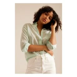 Manon Shirt | Pale Green