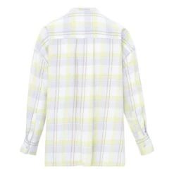Bellerose Gorky Cotton And Linen Check Shirt - Women's Collection | Yellow -American Vintage Shop unnamed file 1137