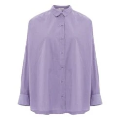 Hinika Striped Shirt | Purple