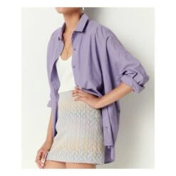 Hinika Striped Shirt | Purple -American Vintage Shop unnamed file 1157