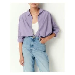 Hinika Striped Shirt | Purple -American Vintage Shop unnamed file 1158