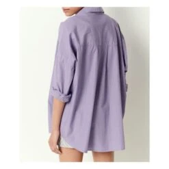 Hinika Striped Shirt | Purple -American Vintage Shop unnamed file 1159