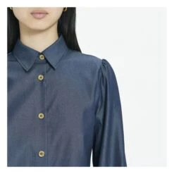 A.P.C. Chemise Donna | Indigo Blue -American Vintage Shop unnamed file 1169