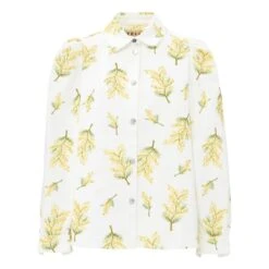 Stella Nova Sara Sia Organic Cotton Overshirt | White