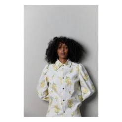 Stella Nova Sara Sia Organic Cotton Overshirt | White -American Vintage Shop unnamed file 1182