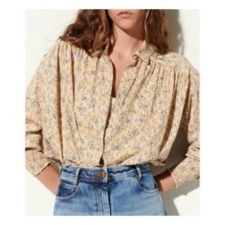 Lorette Shirt | Ecru -American Vintage Shop unnamed file 1192