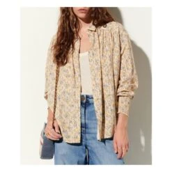 Lorette Shirt | Ecru -American Vintage Shop unnamed file 1193