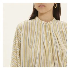 Iron Striped Shirt | Yellow -American Vintage Shop unnamed file 1214