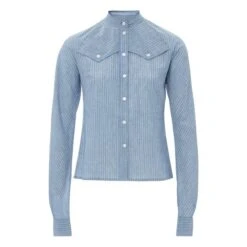 Chlo Striped Shirt | Blue