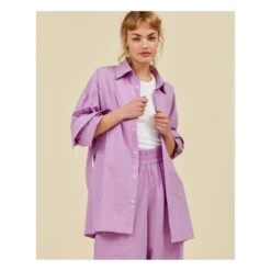 Viktor Shirt | Lilac -American Vintage Shop unnamed file 1241