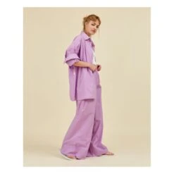 Viktor Shirt | Lilac -American Vintage Shop unnamed file 1243