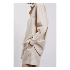 Edgar Organic Cotton Poplin Shirt | Sand -American Vintage Shop unnamed file 1250