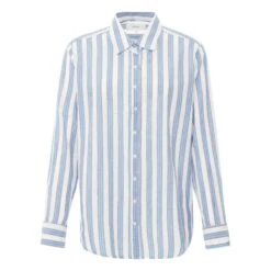 Beau Stripe Shirt | Blue