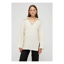 Linen Tunic Top | Off White -American Vintage Shop unnamed file 1353