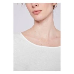 American Vintage Aksun Crew Neck Long Sleeve T-shirt | White -American Vintage Shop unnamed file 1364