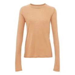 T-shirt Bamboo Manches Longues | Camel
