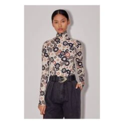 T-shirt Bertille | Ecru -American Vintage Shop unnamed file 1384