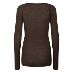 Amalie Woollen T-shirt | Brown -American Vintage Shop unnamed file 1390