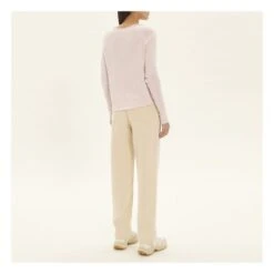 American Vintage Sonoma Long Sleeve Boat Neck T-Shirt | Candy Pink -American Vintage Shop unnamed file 1393