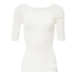 Silk Gym T-shirt - Women’s Collection | Cream