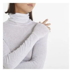 American Vintage Massachusetts Long Sleeve Roll Neck T-shirt | Heather Grey -American Vintage Shop unnamed file 1413