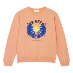 Louis Love Organic Cotton Sweatshirt | Powder Pink