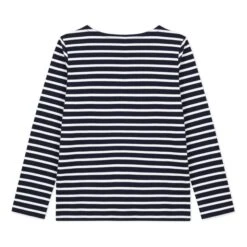 PETIT BATEAU Cabulot Striped Jersey T-shirt - Women’s Collection | Navy Blue -American Vintage Shop unnamed file 1439