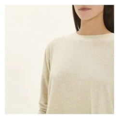 American Vintage Ypawood Long Sleeve Boat Neck T-Shirt | Willow Green -American Vintage Shop unnamed file 1456