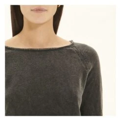 American Vintage Sonoma Long Sleeve Boat Neck T-Shirt | Black -American Vintage Shop unnamed file 1531