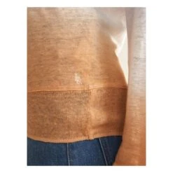 Bellerose Senia Tie-Dye Linen T-shirt - Women's Collection | Lavender -American Vintage Shop unnamed file 1535