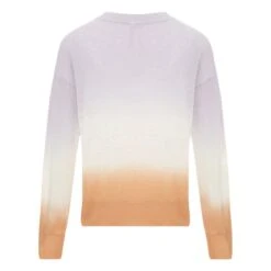 Bellerose Senia Tie-Dye Linen T-shirt - Women's Collection | Lavender -American Vintage Shop unnamed file 1537