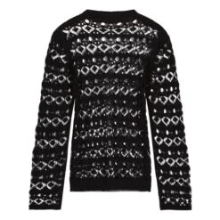 Macramé Top | Black