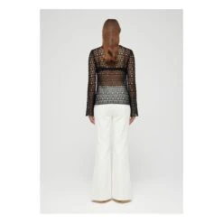 Macramé Top | Black -American Vintage Shop unnamed file 1583