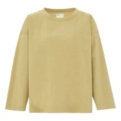 Gardener Cotton Crepe Top | Brown